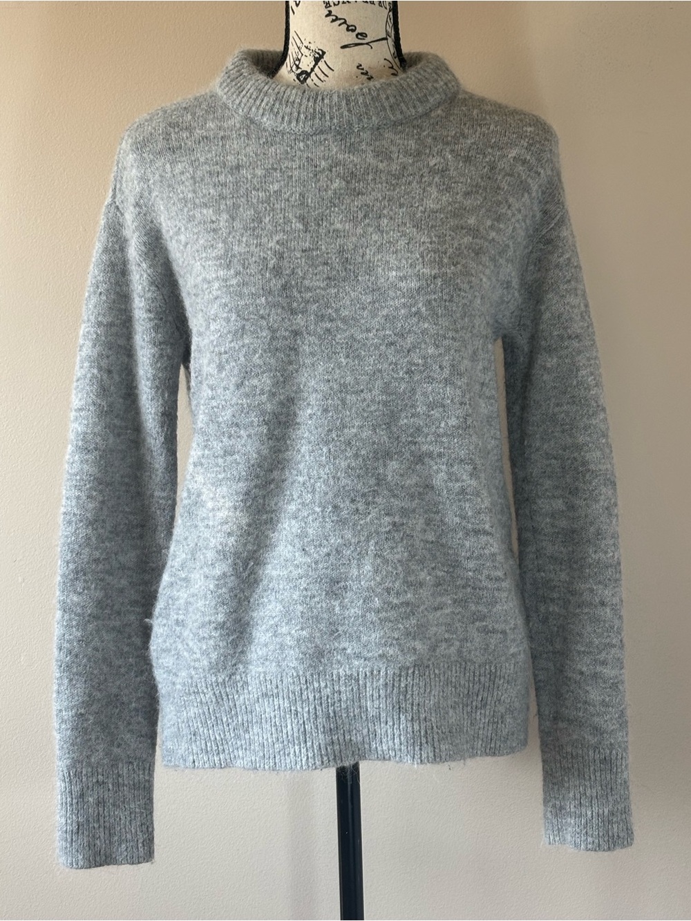 Roots Heather Gray Women's Crewneck Sweater size XS